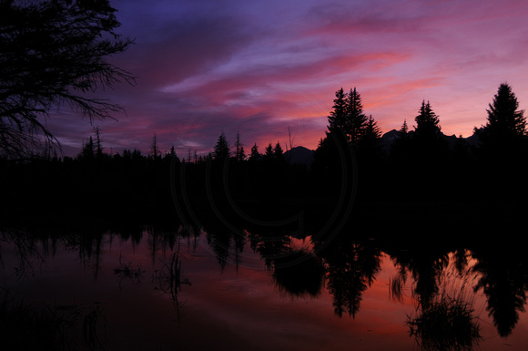 Teton Twilight Reflections